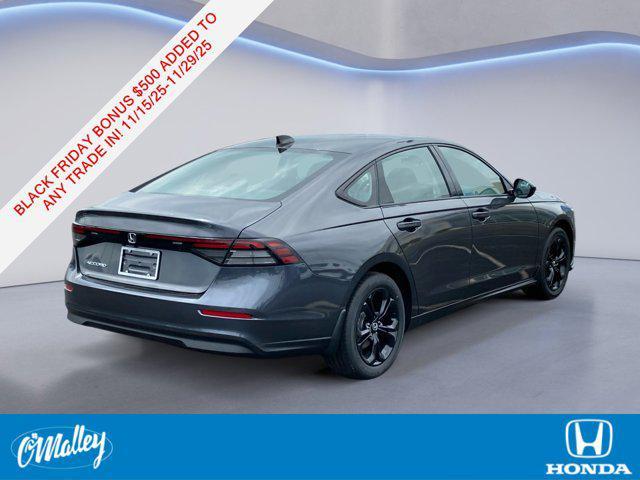 new 2025 Honda Accord car, priced at $30,274
