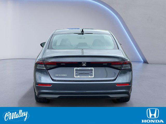 new 2025 Honda Accord car, priced at $30,599