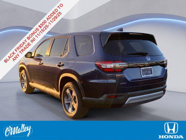 new 2025 Honda Pilot car, priced at $44,599