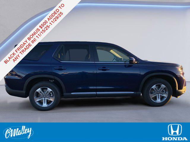 new 2025 Honda Pilot car, priced at $44,599