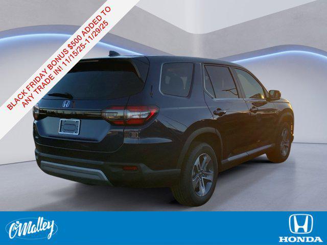 new 2025 Honda Pilot car, priced at $44,599