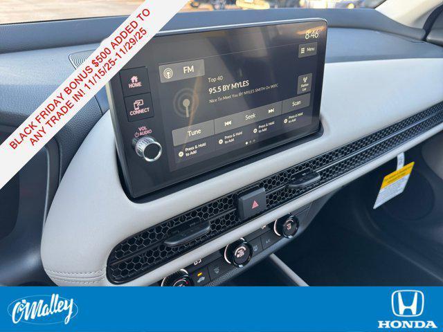 new 2026 Honda HR-V car, priced at $28,499