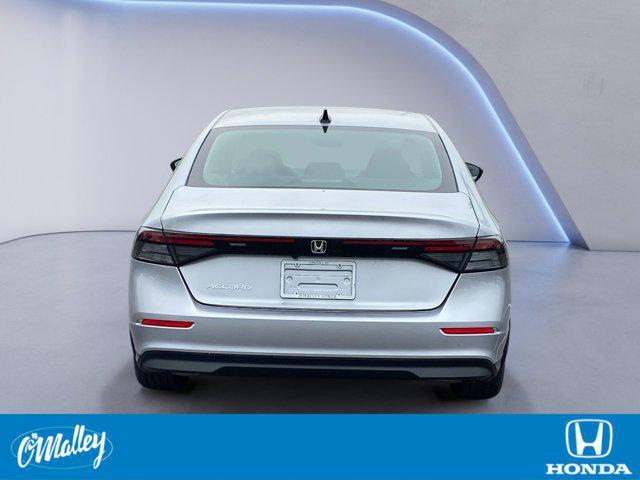 new 2025 Honda Accord car, priced at $30,699