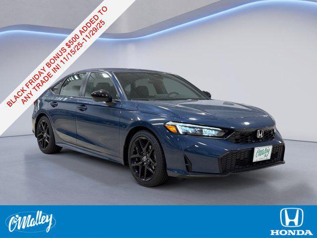 new 2026 Honda Civic car, priced at $27,299