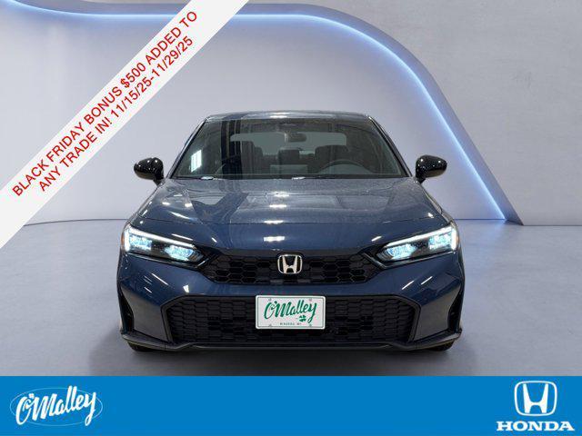new 2026 Honda Civic car, priced at $27,299