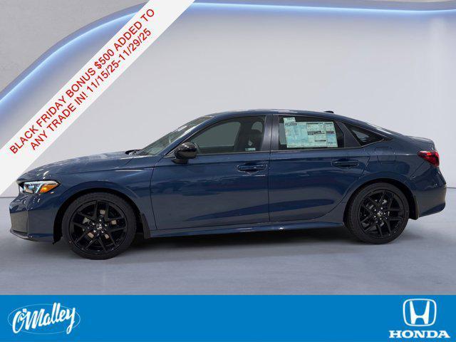 new 2026 Honda Civic car, priced at $27,299