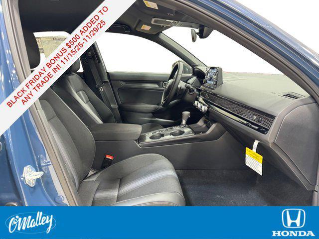 new 2026 Honda Civic car, priced at $27,299