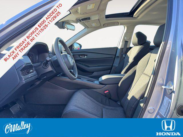 new 2025 Honda Accord car, priced at $30,319