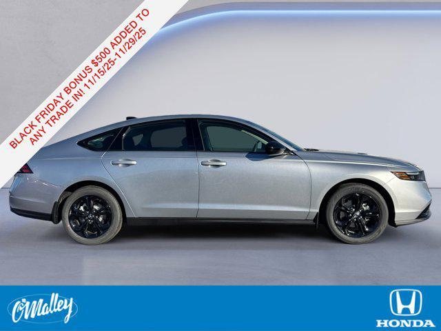 new 2025 Honda Accord car, priced at $30,319