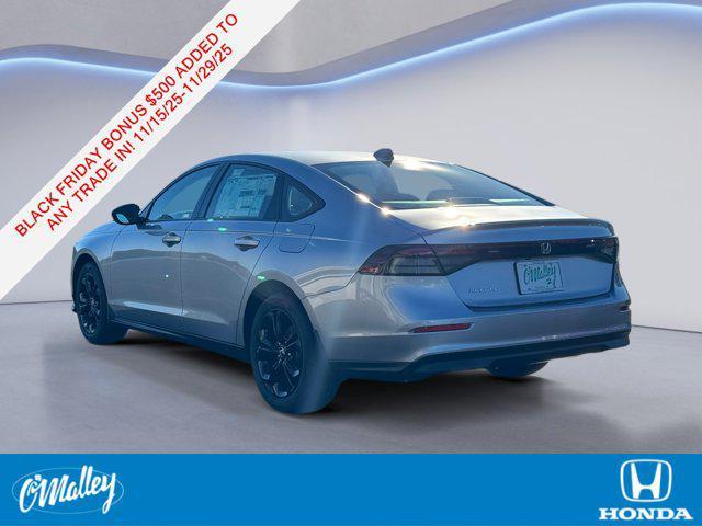 new 2025 Honda Accord car, priced at $30,319