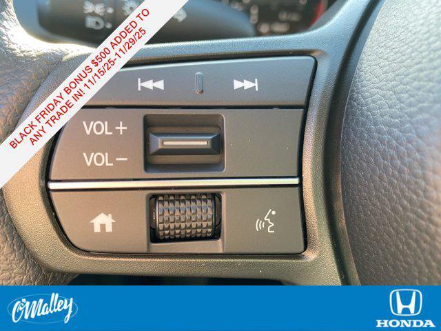 new 2026 Honda HR-V car, priced at $28,499