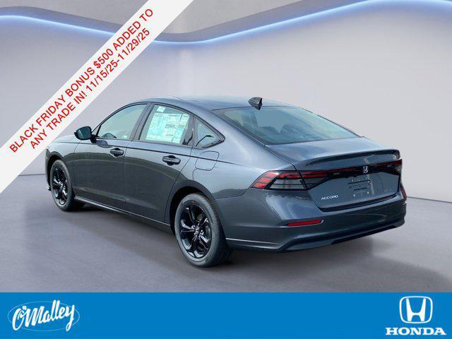 new 2025 Honda Accord car, priced at $30,274