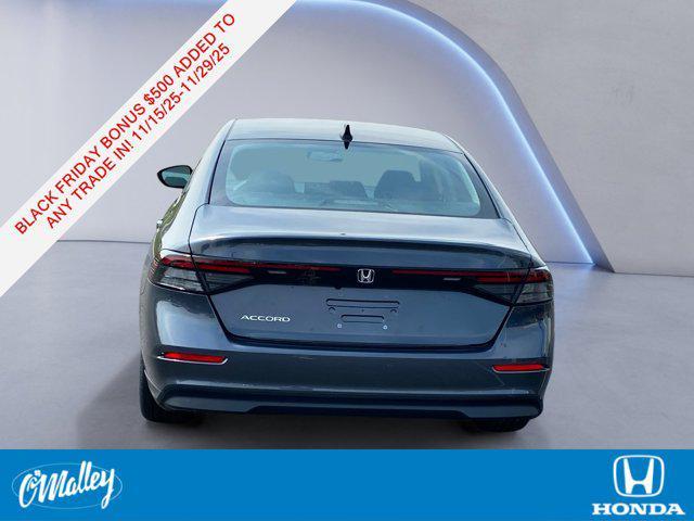 new 2025 Honda Accord car, priced at $30,274