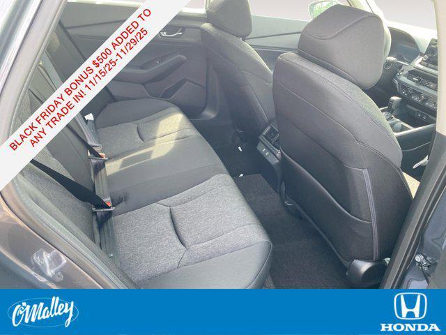 new 2025 Honda Accord car, priced at $30,274