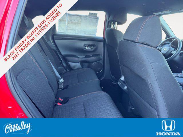 new 2026 Honda HR-V car, priced at $29,599