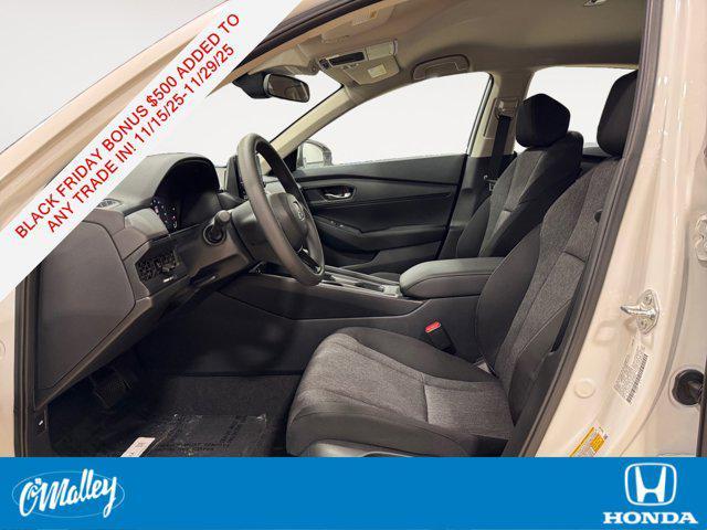 new 2025 Honda Accord car, priced at $28,799