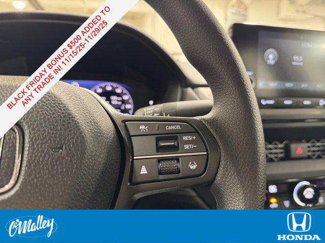 new 2025 Honda Accord car, priced at $28,799