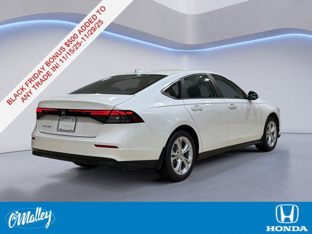 new 2025 Honda Accord car, priced at $28,799