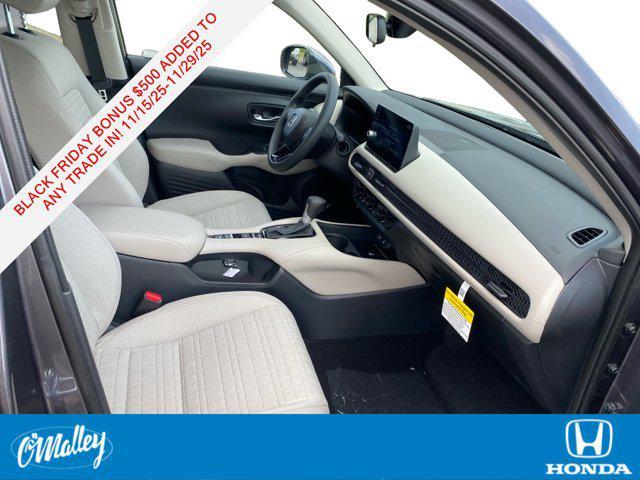 new 2026 Honda HR-V car, priced at $27,999