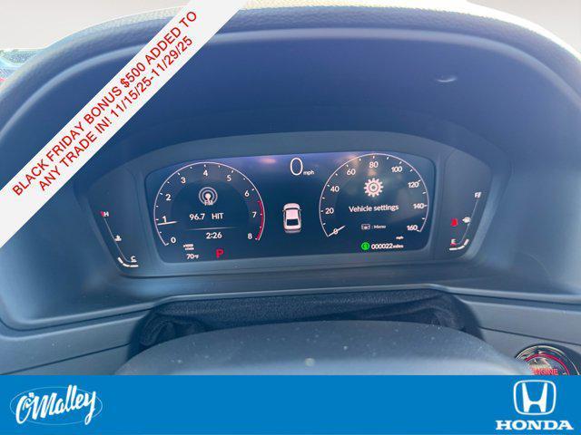 new 2025 Honda Accord car, priced at $30,319