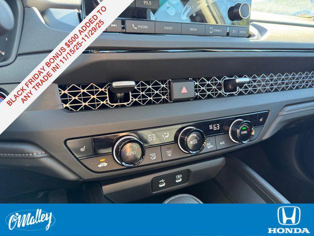 new 2025 Honda Accord car, priced at $30,319