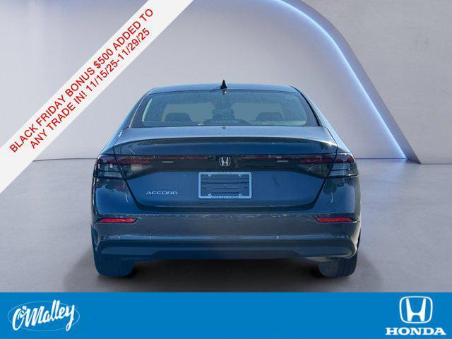 new 2025 Honda Accord car, priced at $30,319