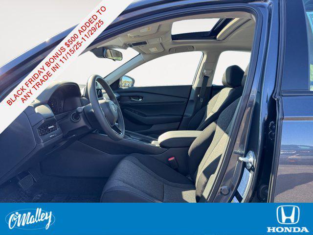 new 2025 Honda Accord car, priced at $30,319