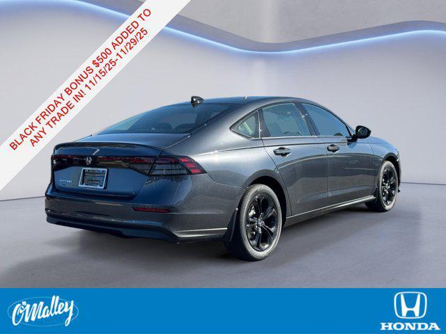 new 2025 Honda Accord car, priced at $30,319