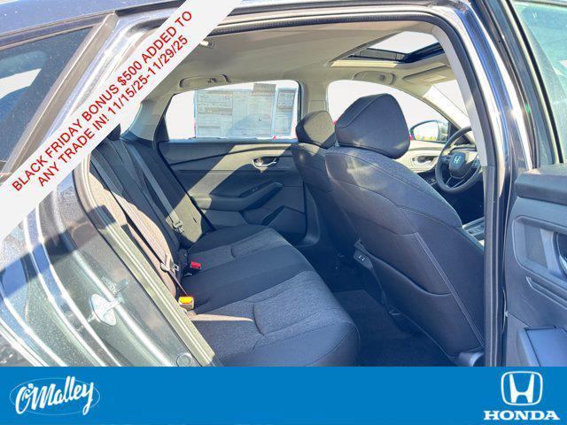 new 2025 Honda Accord car, priced at $30,319
