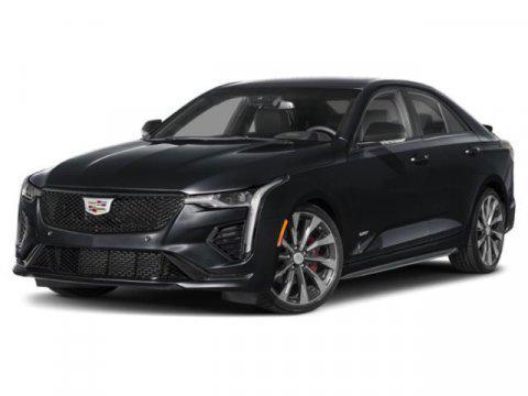 new 2025 Cadillac CT4-V car, priced at $55,049