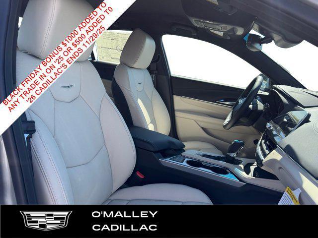 new 2025 Cadillac CT4 car, priced at $45,809