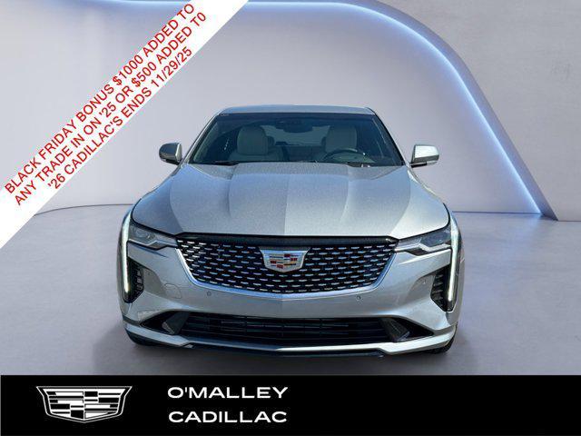 new 2025 Cadillac CT4 car, priced at $45,809