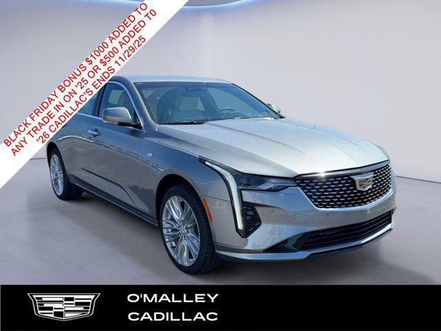 new 2025 Cadillac CT4 car, priced at $45,809