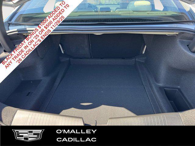 new 2025 Cadillac CT4 car, priced at $45,809