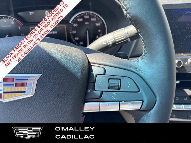 new 2025 Cadillac CT4 car, priced at $45,809