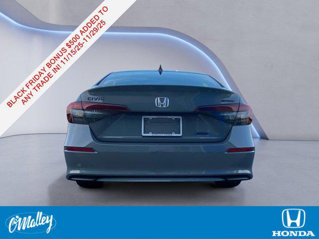 new 2026 Honda Civic Hybrid car, priced at $29,899