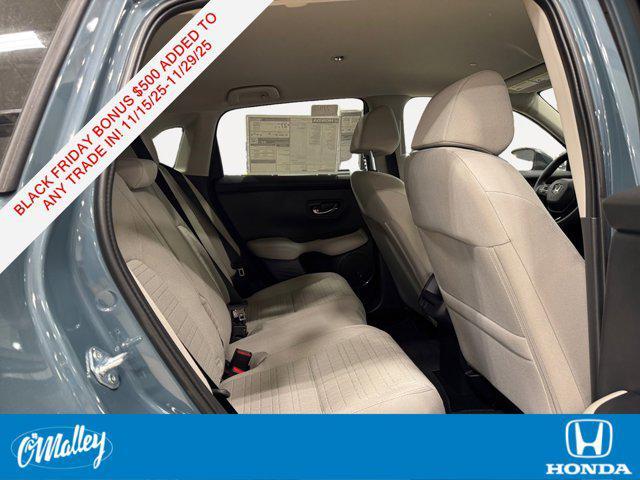 new 2026 Honda HR-V car, priced at $28,499