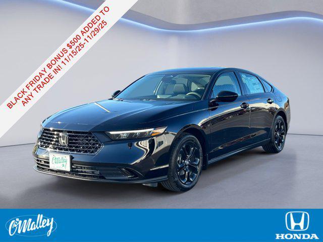 new 2025 Honda Accord car, priced at $30,319