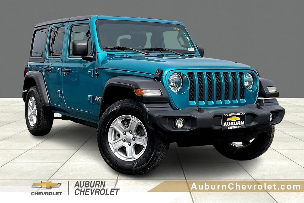 used 2020 Jeep Wrangler Unlimited car, priced at $27,477