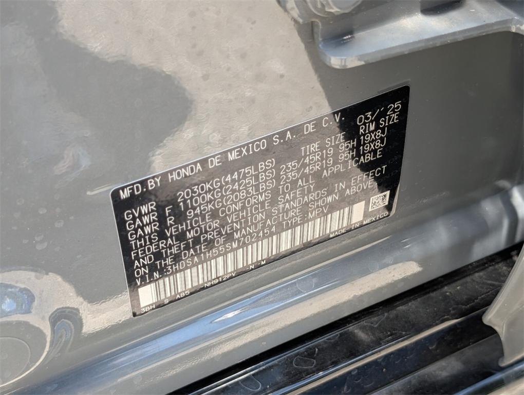 new 2025 Acura ADX car, priced at $39,950