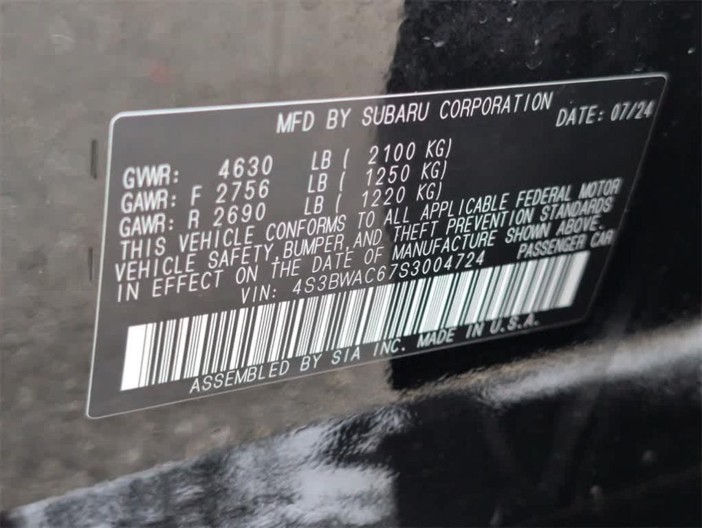used 2025 Subaru Legacy car, priced at $24,290