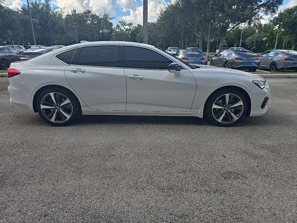 used 2025 Acura TLX car, priced at $37,500