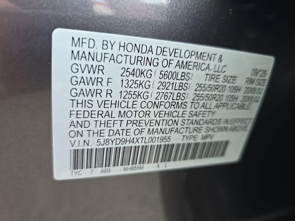 new 2026 Acura MDX car, priced at $59,150