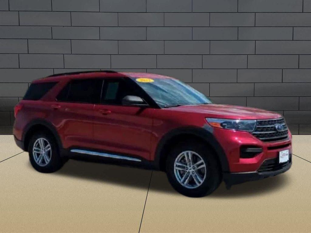 used 2022 Ford Explorer car, priced at $29,646