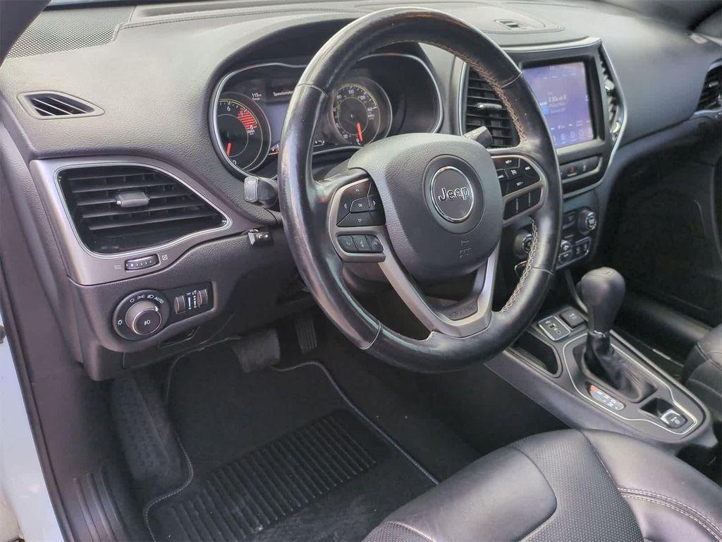 used 2021 Jeep Cherokee car, priced at $18,499