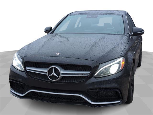 used 2018 Mercedes-Benz AMG C 63 car, priced at $33,998