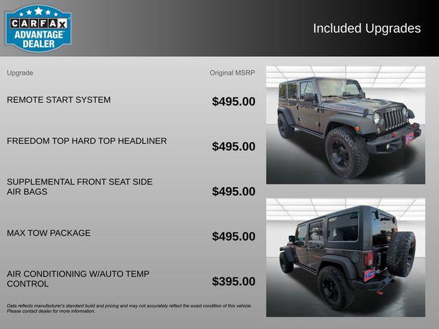 used 2016 Jeep Wrangler Unlimited car, priced at $16,995