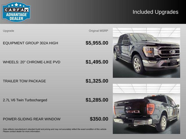 used 2022 Ford F-150 car, priced at $38,495