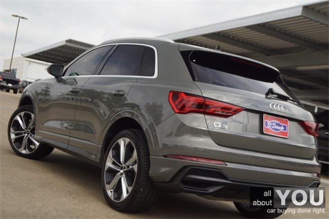 used 2020 Audi Q3 car, priced at $24,995