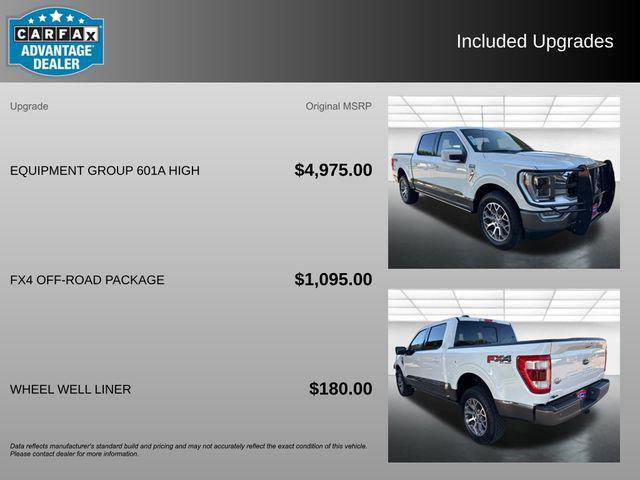 used 2022 Ford F-150 car, priced at $51,995